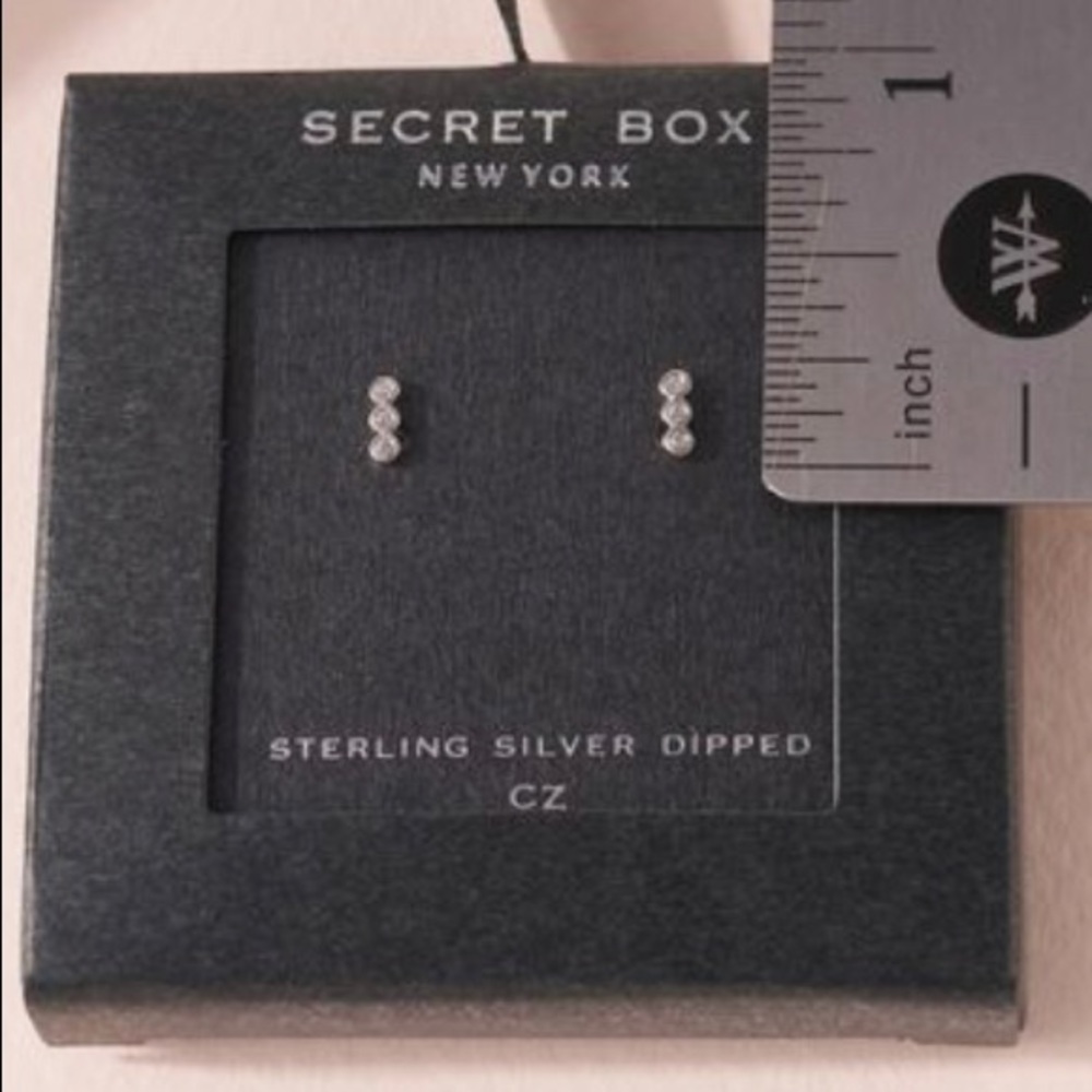 Trio stud earrings